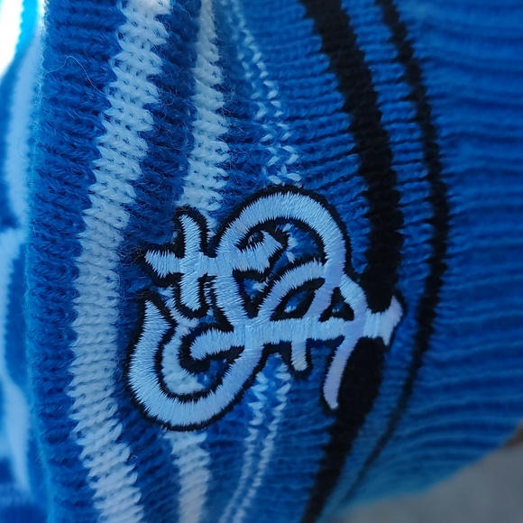 Saint Paul Saints Stripped Women's Beret Cap Hat Rare - Picture 2 of 10